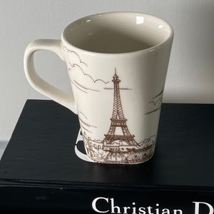 *222 Fifth Eiffel Tower City Scenes Sepia Fine China Mug